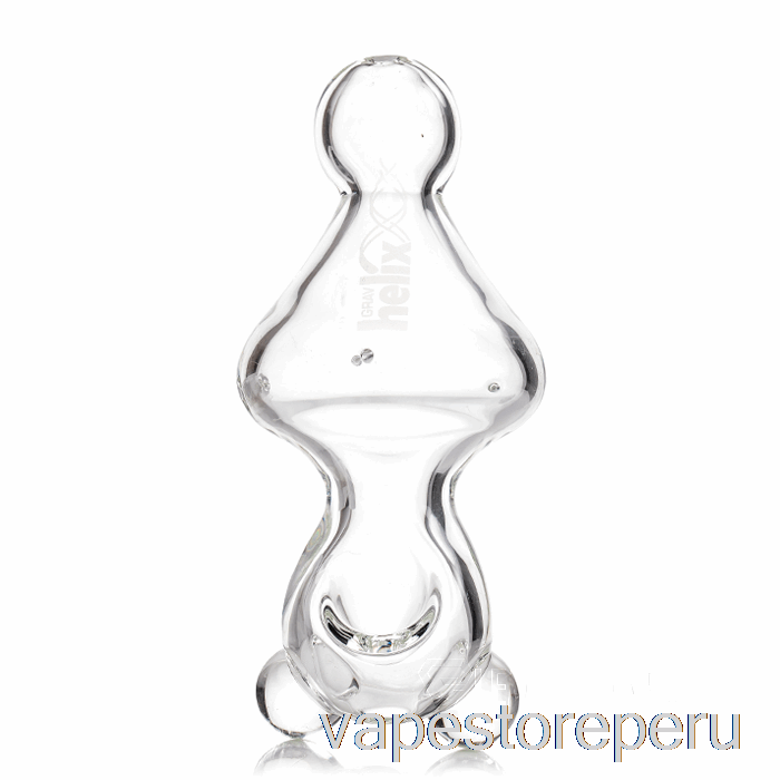 Vape Recargable Grav Helix Pequeño Tubo De Mano Clásico Transparente